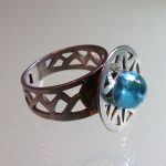 Ring open blauw gert-engels-19360