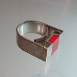 Ring zegel rood