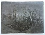 19448 hans kuyt mensen-in-een-tuin ets