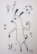 henk-van-der-pluijm-2018-oudjaarsavond pentekening
