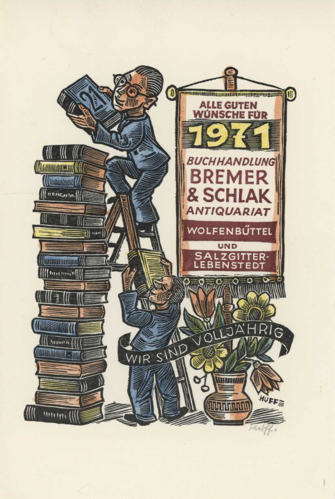 Featured image for “Gute Wunschen 1971 Bremer & Schlak”