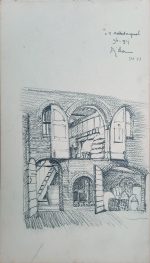 remmet jacobus oudejan potlood tekening