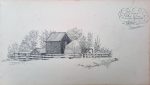 remmet jacobus oudejan potlood tekening