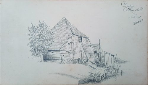 remmet jacobus oudejan potlood tekening