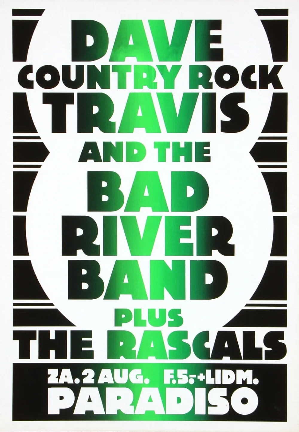 Dave Travis & Bad River Band 1980