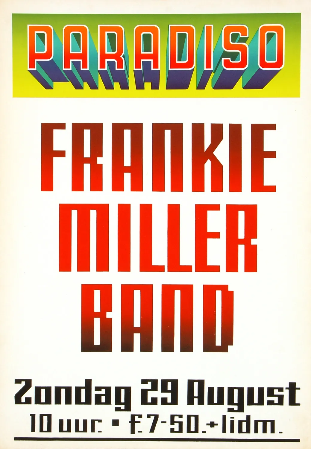 Featured image for “Frankie Miller Band”