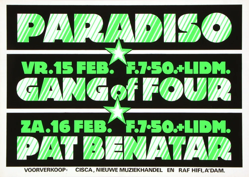 Pat Benatar - Gang of Four 1980