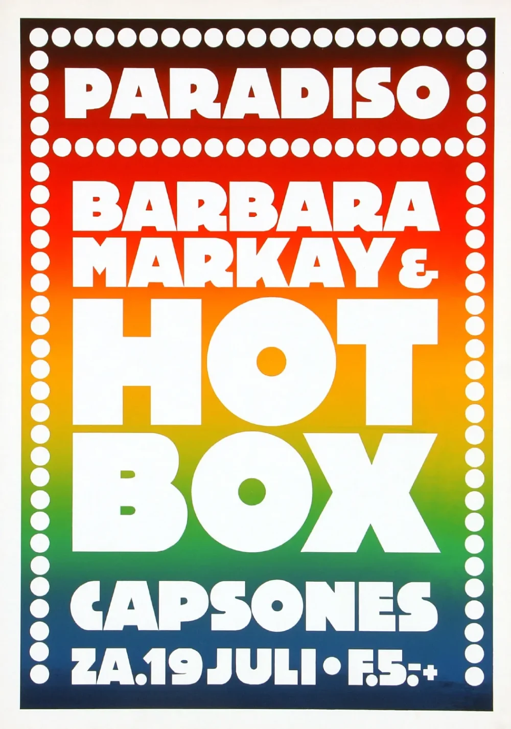 Hot Box - Barbara Markay 1980