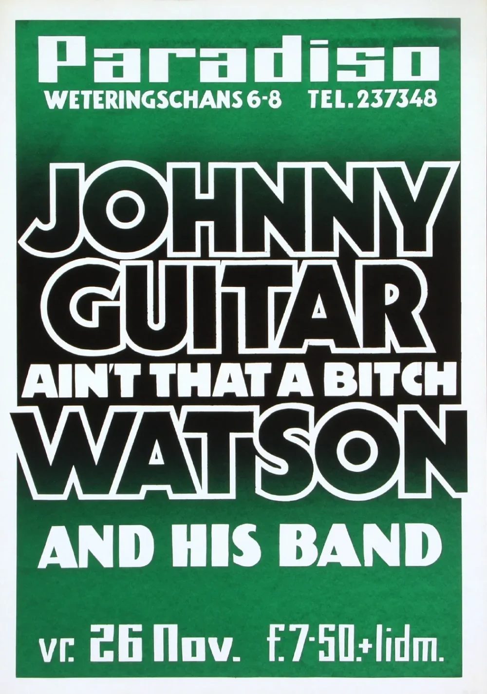 Johnny Guitar Watson 1976