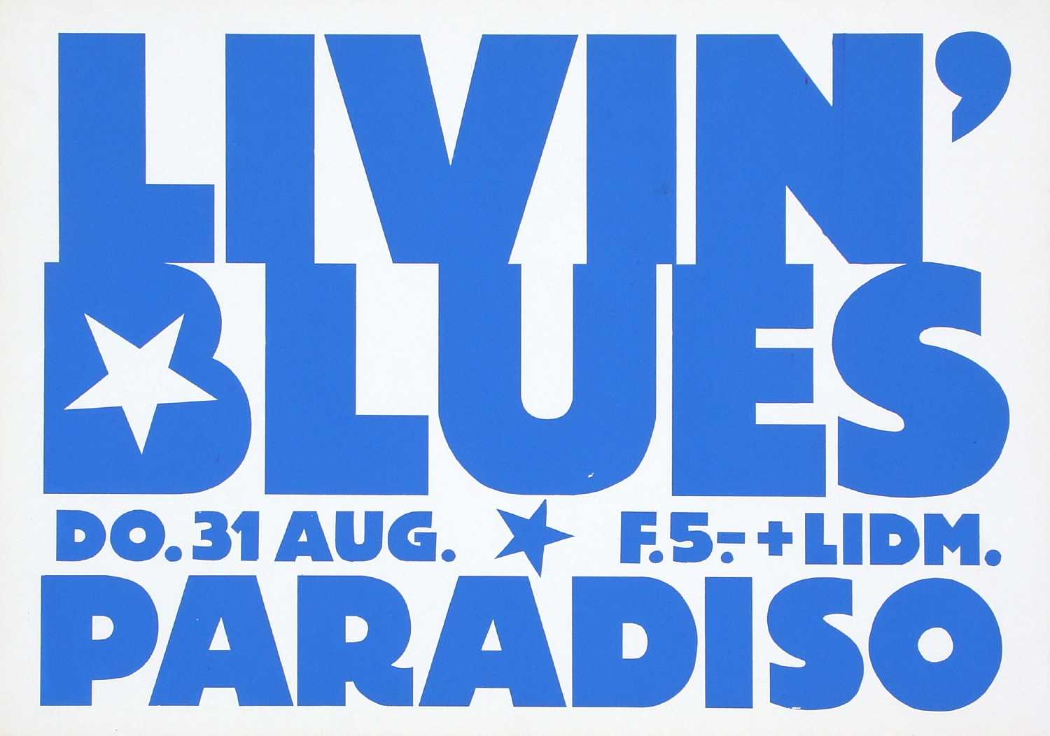Featured image for “Livin' Blues - 31 augustus 1978”