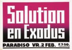 Solution en Exodus - 2 februari 1979