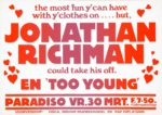 Jonathan Richman - 30 maart 1979