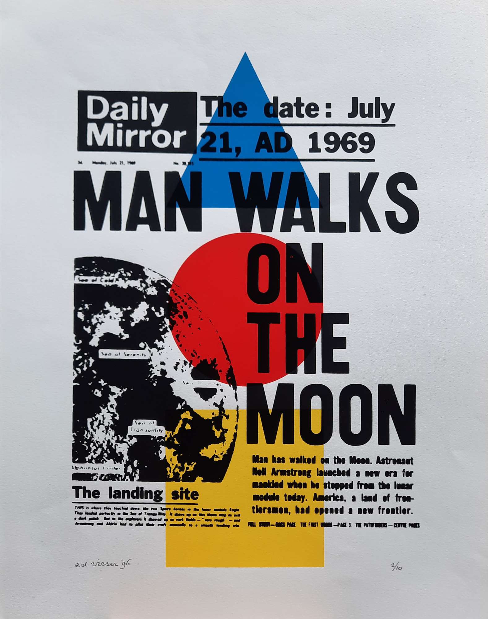 Featured image for “Man Walks on the Moon 2/10”