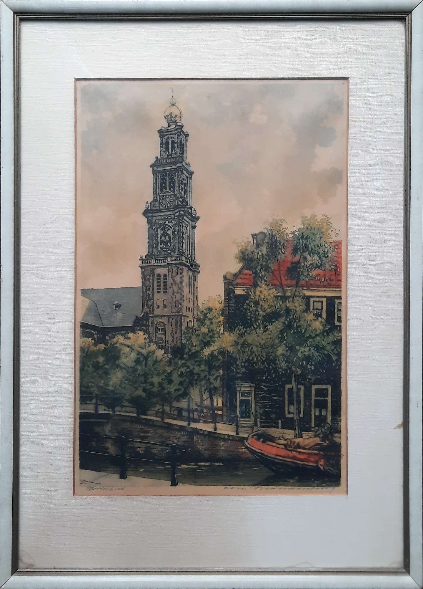 Featured image for “Westerkerk gekleurd”