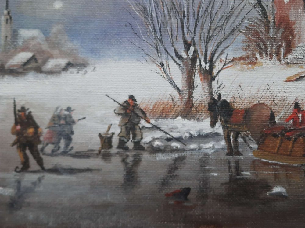 Winterlandschap - Afbeelding 2