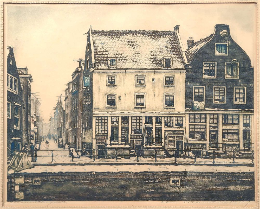 Zwanenburgwal - gekleurd - Afbeelding 2