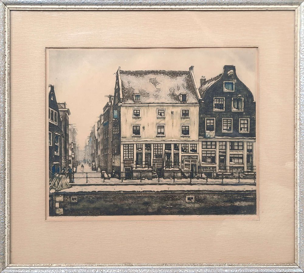 Zwanenburgwal - gekleurd