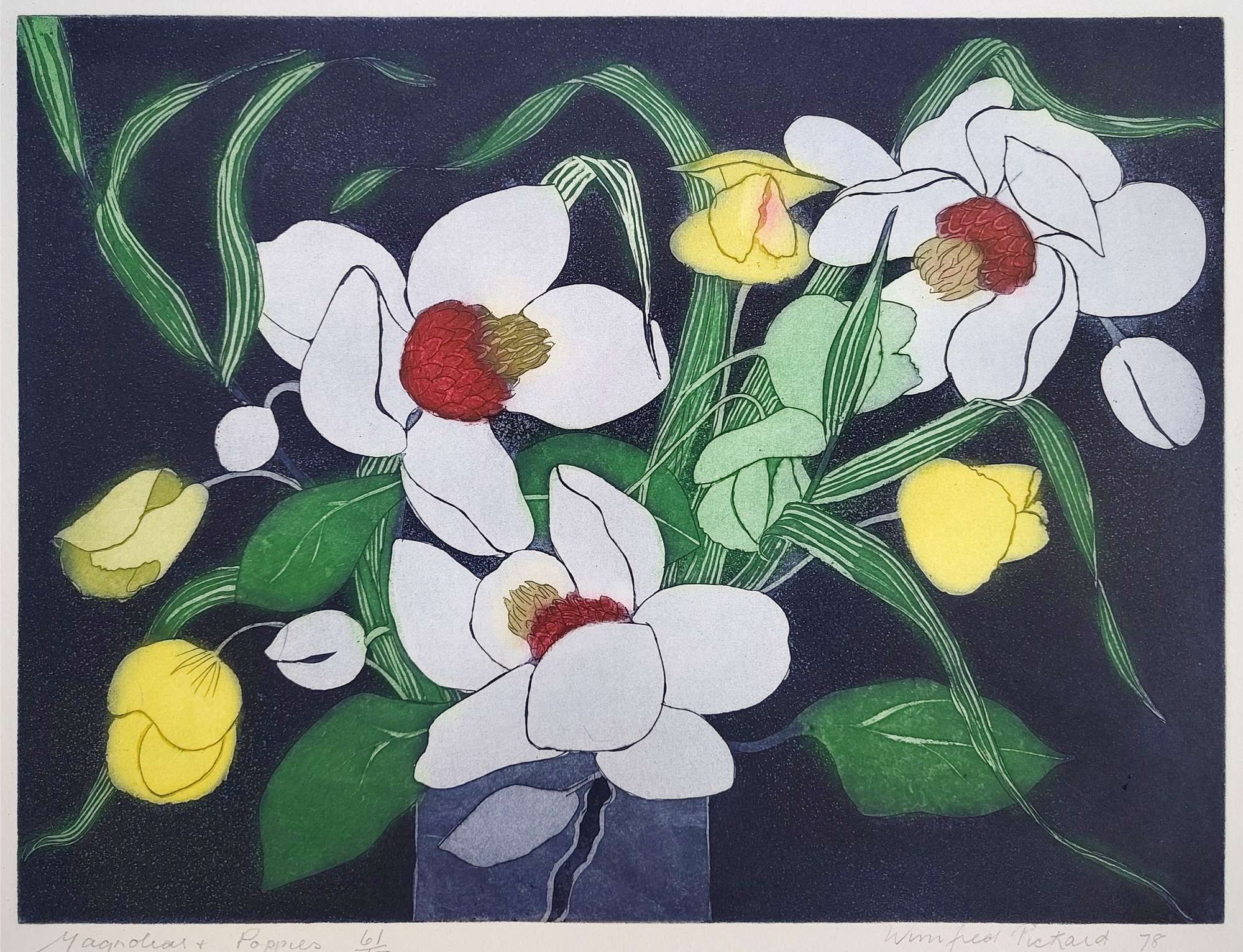 Featured image for “Magnolia & Poppies 61/150”